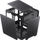 Куќиште за компјутер Jonsbo C6, Micro ATX, со рачка за носење, црно