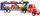Set lodrash kamion Maniek Cars, 6 makina, friksion, 50cm, i kuq
