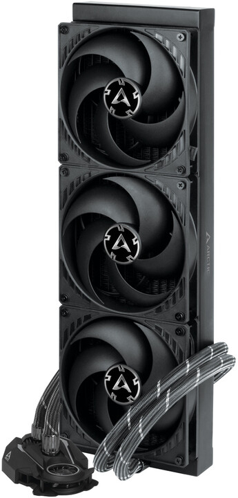 Ftohës me ujë Arctic Liquid Freezer II 420, i zi