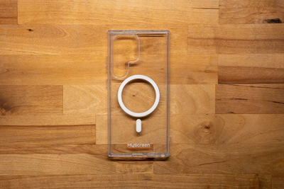 Mbrojtëse telefoni MyScreen REVO Clear Case MagSafe, për Samsung Galaxy S24 Plus S25 Plus, transparente