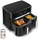 Frytor ajri Tefal Dual Easy Fry EY9428E0, 8.3L, 2 shporta, e zezë