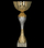 Kupë metalike trofe 9266A, 35cm, ari argjend