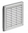 Grilë ventilimi Awenta T9 STYL, 16.5x16.5 cm, plastike, e bardhë