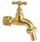 Rubinet kopshti bronzi me adaptor zorre, 3/4", metalik