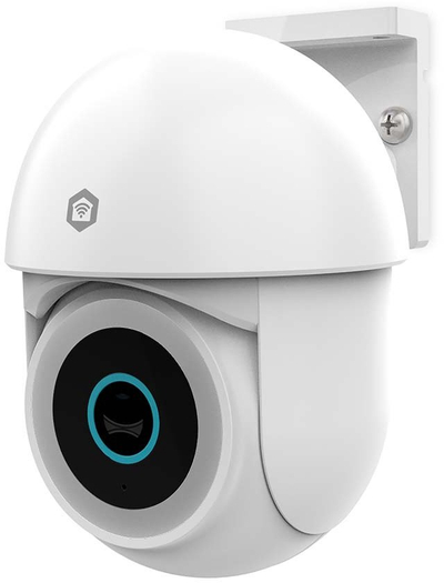 Kamerë sigurie Nedis Smart Wi-Fi, 3MP 1296p, me rrotullim pan/tilt, e bardhë