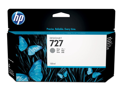 Kasetë boje HP 727 B3P24A, 130 ml, gri