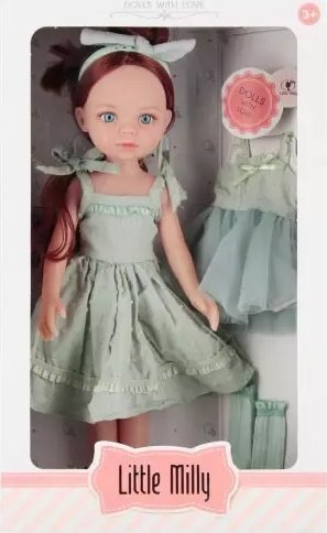 Kukull Mega Creative DOLL, 35 cm, me gërvala