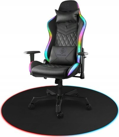 Tapit gamer Deltaco Gaming DFP430, 110x110cm, RGB, i zi