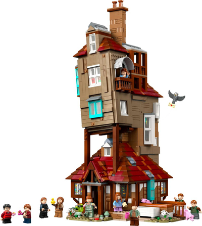 Set koleksionues Harry Potter The Burrow Collectors Edition, shtëpia e Weasley, për të rritur, shumëngjyrësh