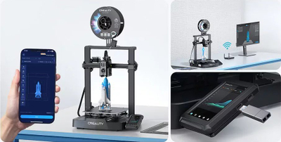 Printer 3D Creality Ender 3 V3 KE, FDM, 500mm/s, auto leveling