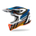 Helmetë offroad Airoh Strycker Shaded, 2XL, Double D, blu mat