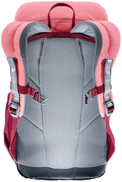 Shpinore për fëmijë Deuter Waldfuchs 14L, ergonomike, me mbulesë shiu, rozë