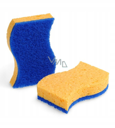 Sfungjer enësh Spontex Viscose, viskozë me anë gërryese, set me 2 copë