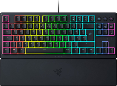 Tastierë gaming Razer Ornata V3 Tenkeyless, low profile, Razer Chroma RGB, e zezë
