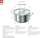Tigan ZWILLING Twin Classic Roasting Pot, 20 cm, çelik inox, ngjyrë argjend