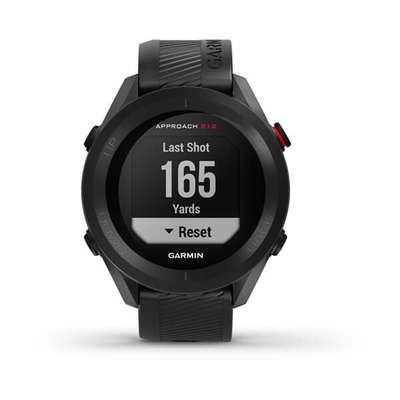 Orë sportive Garmin Approach S12, GPS golf, rezistent ndaj ujit, e zezë