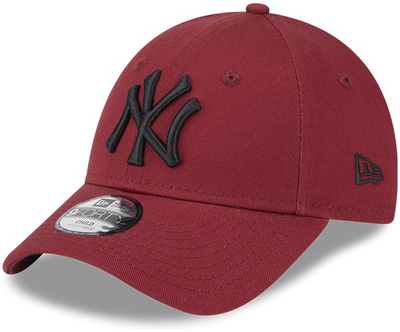 Kapelë për kalamaj New Era 9Forty NY, 100% pambuk, bordeaux
