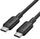 USB кабел Vention Type C во Type C, 2m, 3A, црн