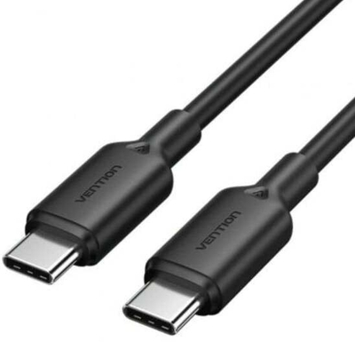 USB кабел Vention Type C во Type C, 2m, 3A, црн