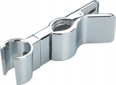Mbajtëse dushi WENKO Brausegleiter Metal, për shufër dushi, metal krom, argjend