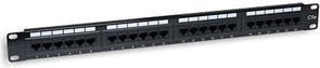 Patch panel Intellinet Network Solutions 513555, 24x RJ45 Cat5e, 1U 19", i zi