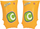 Rripa noti Bestway Swimming Armbands 32110, 30x15cm, portokalli