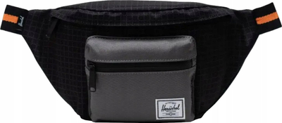 Çantë beli Herschel Seventeen 10017-05722, poliestër, unisex, e zezë