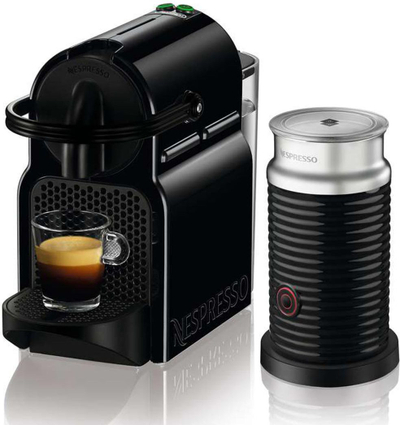 Aparat за капсули за кафе De'Longhi Nespresso Inissia EN80.BAE, 0.7L, 19 bar, црн