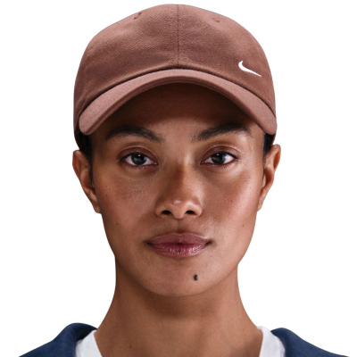 Шапка Nike Club Unstructured, органски памук, Fauna Brown Sail
