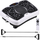 Platformë vibrimi One Fitness SVP08, Bluetooth, 120 nivele, bardhë e zezë
