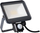 Reflektor LED Iq-LED 20W, 2300lm, IP44, me sensor lëvizjeje, i zi