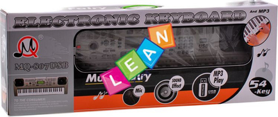 Piano lodër elektronike MQ807, me mikrofon, lidhje USB, shumëngjyrëshe