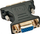 Adapter Techly IADAP-DVI-8600T, DVI-A në VGA, i zi