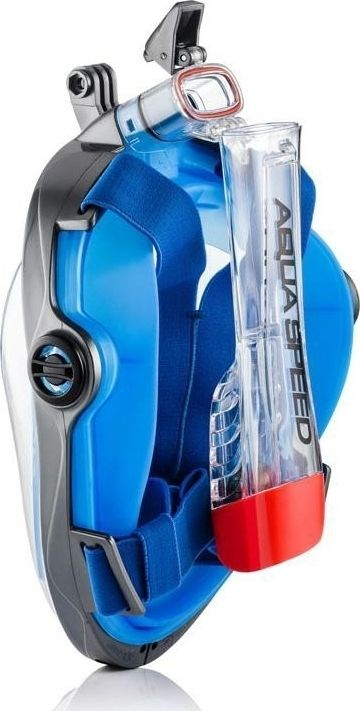Maskë snorkelimi për kalamaj Aqua Speed Spectra 2.0 Kid, full face, madhësia L, rozë