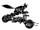 Set LEGO DC Batman 76273, figurë e ndërtueshme Batman me Batcycle, 26 cm, shumëngjyrësh