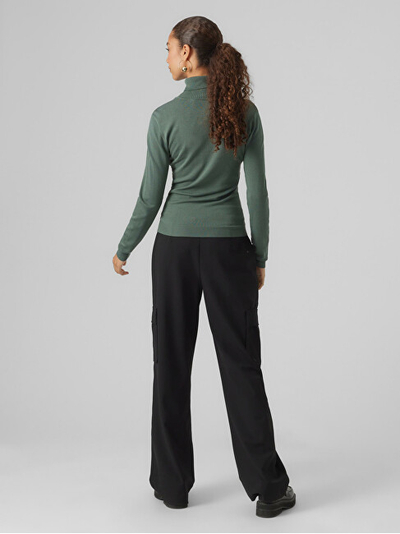 Triko Vero Moda VMGLORY Regular Fit 10231630 Dark Forest
