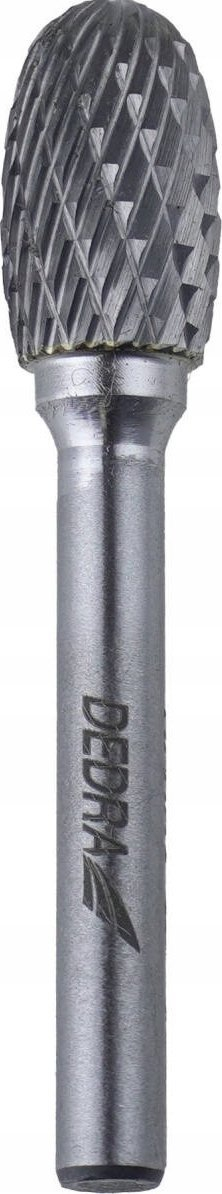 Freza ovale për metal DEDRA 07F644, kokë 12x20mm, shank 6mm