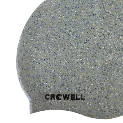 Kaskë noti Crowell Recycling Pearl Silicone, silikon i riciklueshëm, uniseks, ngjyrë argjendi