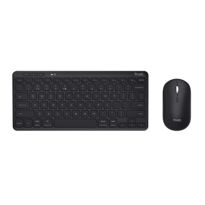 Set tastierë + maus Trust Lyra Multi-Device Wireless, i zi