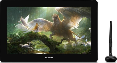 Графички таблет Huion Kamvas Pro 16, 4K, 15.6\", црн