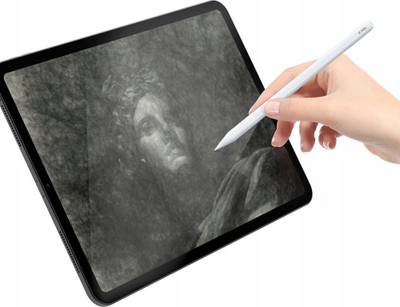 Дигитален пенкало JCPal AccuPen Duo Magnetic Stylus, одбивање на дланка, USB C, бел