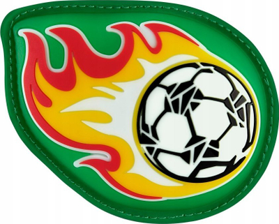Set magnetik dekorativ Step by Step Magic Mags Burning Soccer, për çantat Grade dhe Kid, me ngjyra nga të gjitha