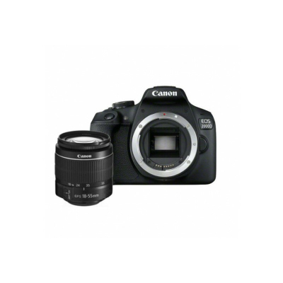 Canon EOS 2000D 18-55mm + Çantë + 16GB