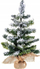 Pemë dekorative Blooming Table Christmas Tree, 50 cm, jeshile me borë të bardhë