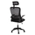 Karrige zyre BLAZER HM1205.01, rrjetë mesh, gas-lift, e zezë