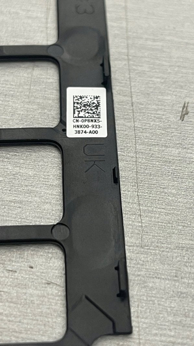 Kornizë e tastierës për laptop Dell 5580/5590/5591/Precision 3530, e zezë