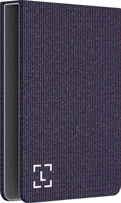 Kapak mbrojtës Ledger Flex Magnet Folio, mbyllje me magnet, stof, ngjyrë party aubergine