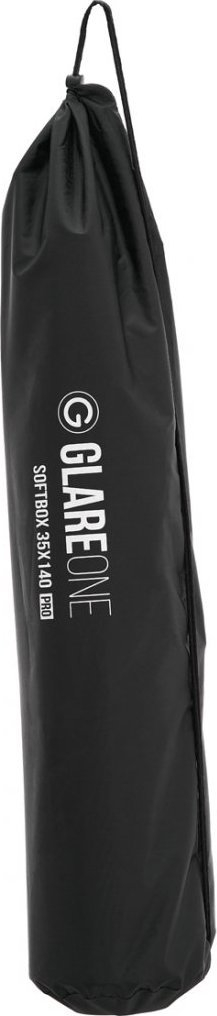 Софтбокс за фотографија GlareOne PRO Kit Plus Grid, 35 x 140 cm, со мрежа, со торба за транспорт