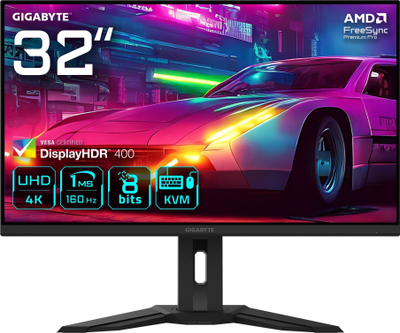 Monitor gaming Gigabyte M32UP, 31.5", 160Hz, UHD, i zi