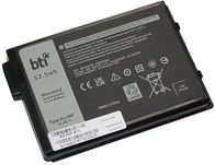 Bateri laptopi BTI XVJNP, 3-cell, 11.4V 53.5Wh, për Dell Latitude 13 Rugged 7330, e zezë